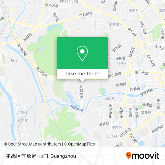 番禺区气象局-西门 map