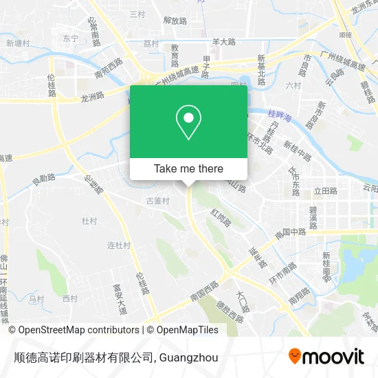 顺德高诺印刷器材有限公司 map