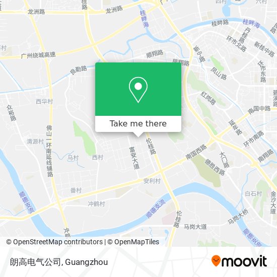 朗高电气公司 map