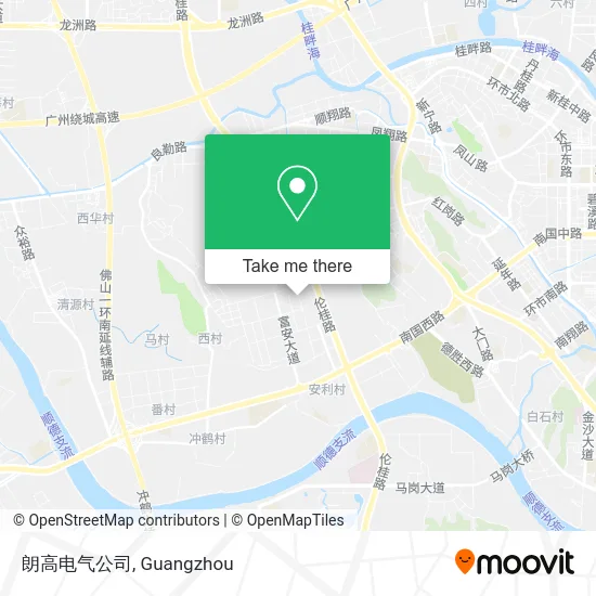 朗高电气公司 map