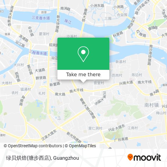 绿贝烘焙(塘步西店) map