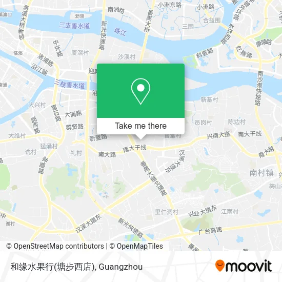 和缘水果行(塘步西店) map