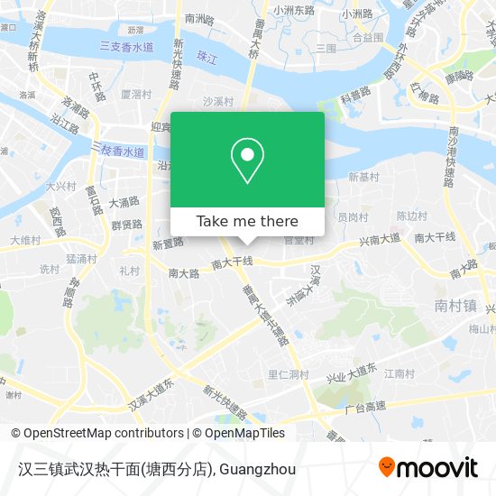 汉三镇武汉热干面(塘西分店) map