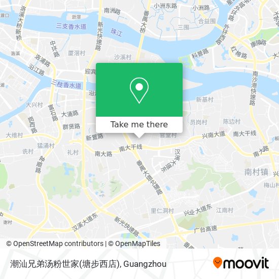 潮汕兄弟汤粉世家(塘步西店) map