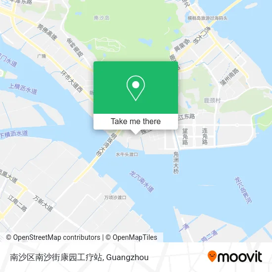 南沙区南沙街康园工疗站 map