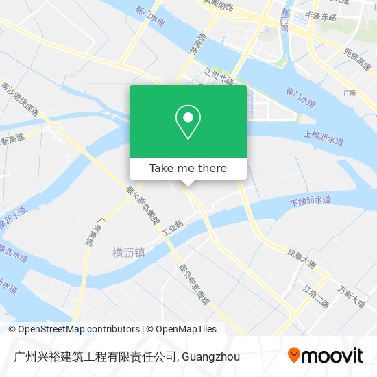 广州兴裕建筑工程有限责任公司 map