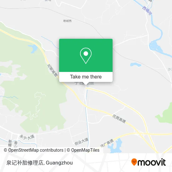 泉记补胎修理店 map