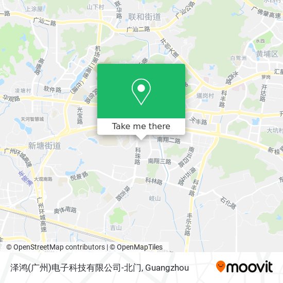 泽鸿(广州)电子科技有限公司-北门 map