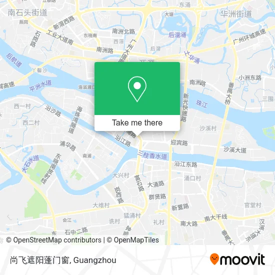尚飞遮阳蓬门窗 map
