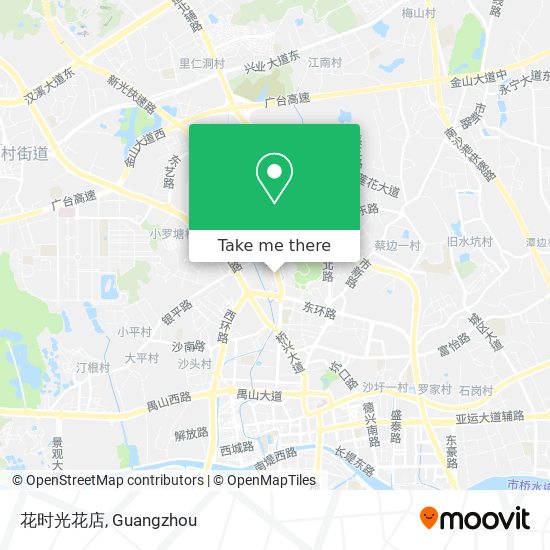 花时光花店 map