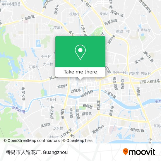 番禺市人造花厂 map