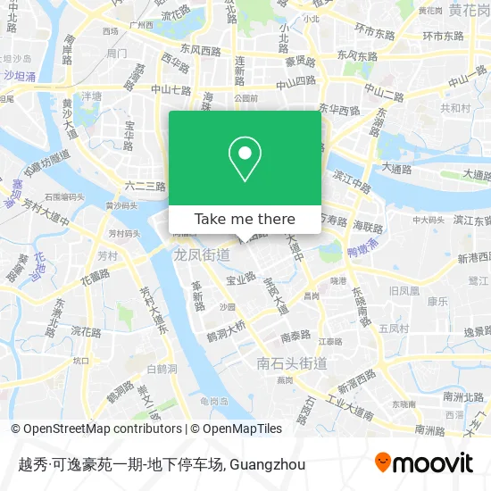 越秀·可逸豪苑一期-地下停车场 map