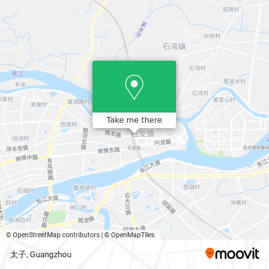 太子 map