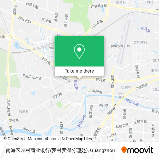 南海区农村商业银行(罗村罗湖分理处) map
