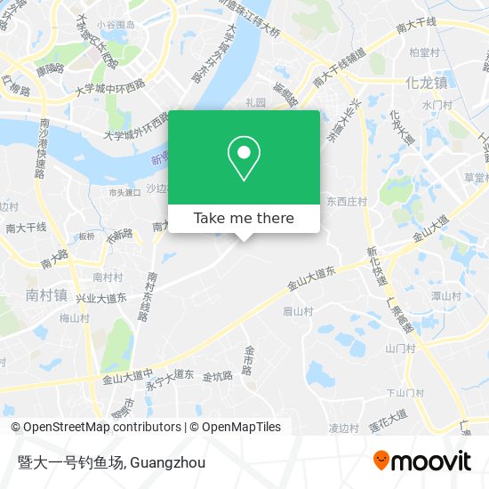 暨大一号钓鱼场 map