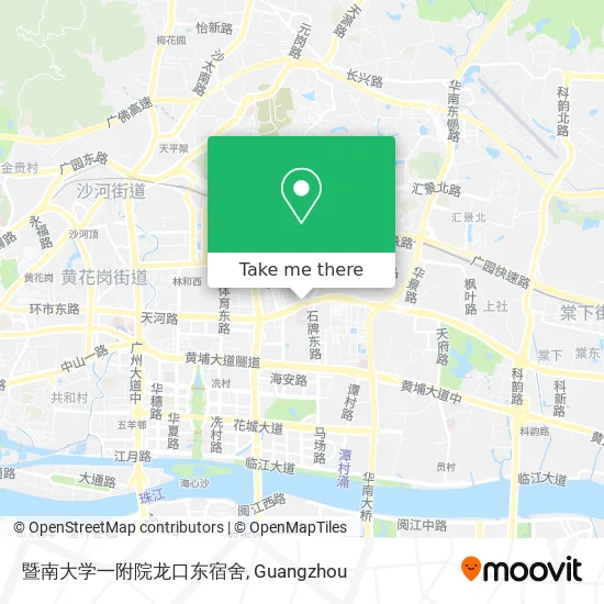暨南大学一附院龙口东宿舍 map