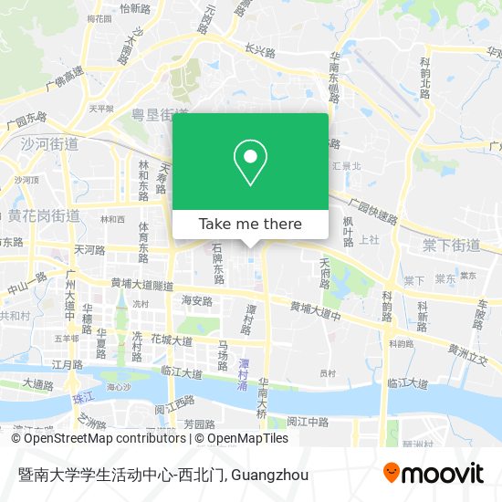 暨南大学学生活动中心-西北门 map