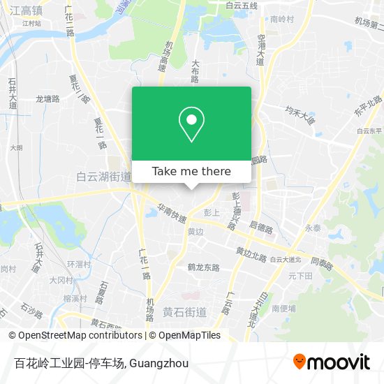 百花岭工业园-停车场 map