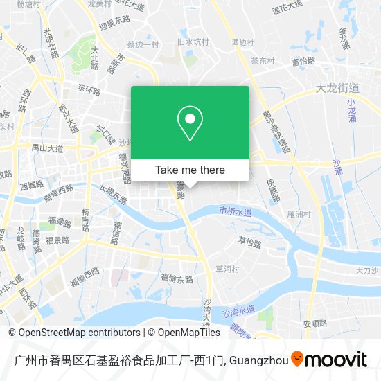 广州市番禺区石基盈裕食品加工厂-西1门 map