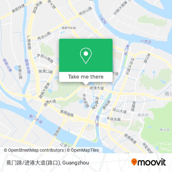 蕉门路/进港大道(路口) map