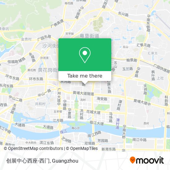 创展中心西座-西门 map