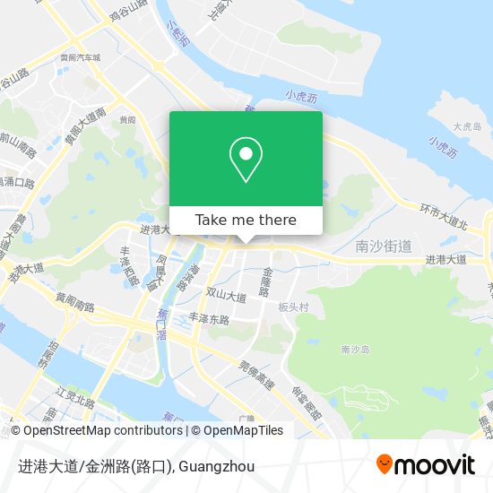 进港大道/金洲路(路口) map