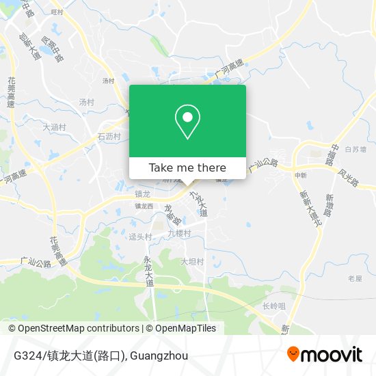 G324/镇龙大道(路口) map