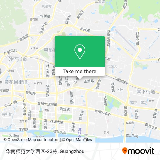 华南师范大学西区-23栋 map