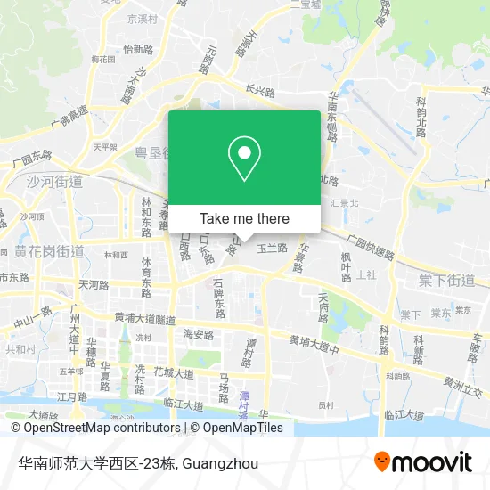 华南师范大学西区-23栋 map