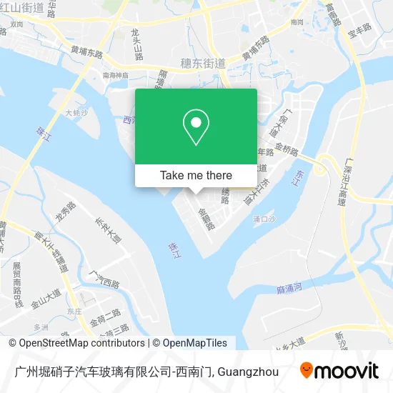 广州堀硝子汽车玻璃有限公司-西南门 map