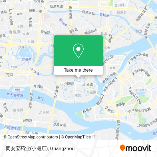 同安宝药业(小洲店) map