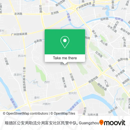 顺德区公安局勒流分局富安社区民警中队 map