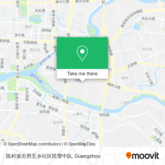 陈村派出所五乡社区民警中队 map