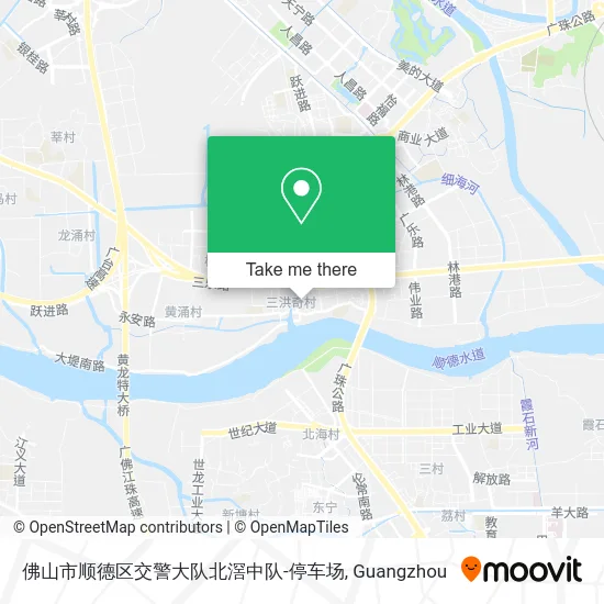 佛山市顺德区交警大队北滘中队-停车场 map