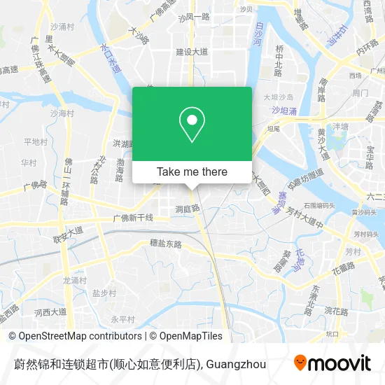 蔚然锦和连锁超市(顺心如意便利店) map