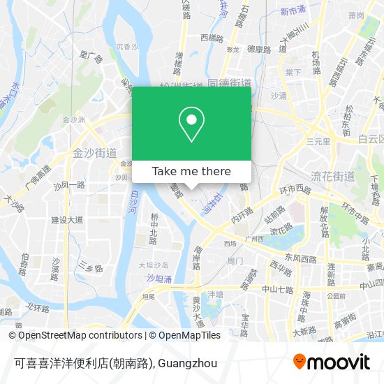 可喜喜洋洋便利店(朝南路) map