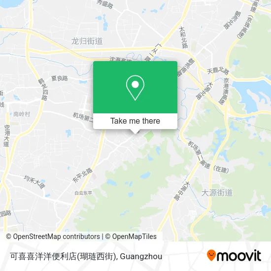可喜喜洋洋便利店(瑚琏西街) map