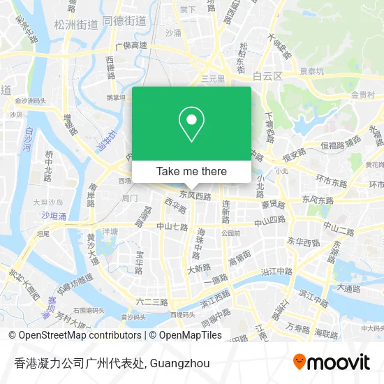 香港凝力公司广州代表处 map