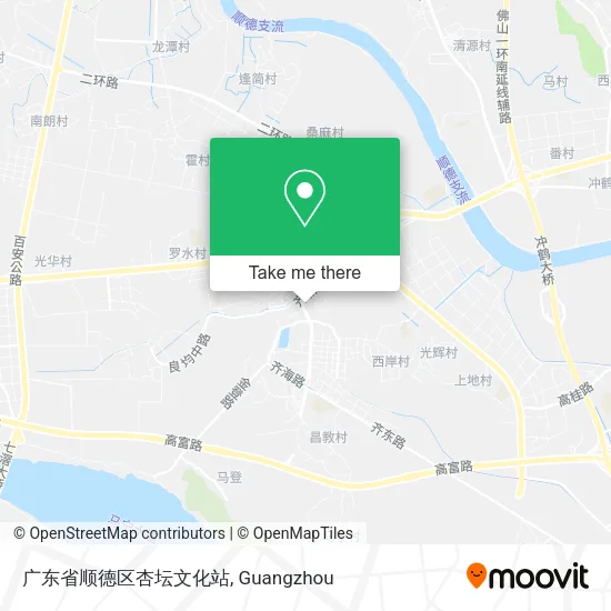 广东省顺德区杏坛文化站 map