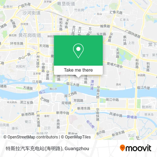 特斯拉汽车充电站(海明路) map