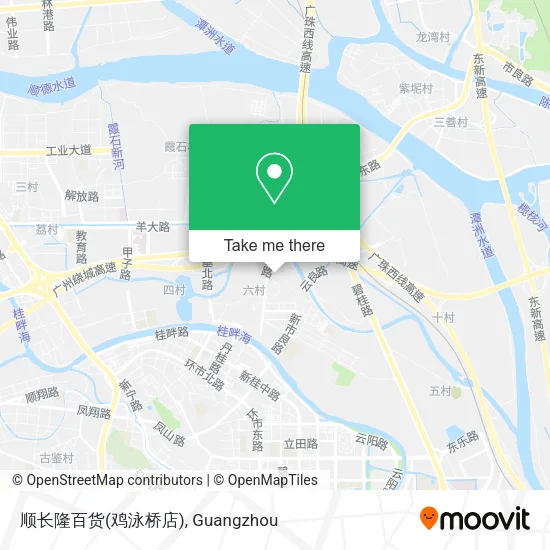 顺长隆百货(鸡泳桥店) map
