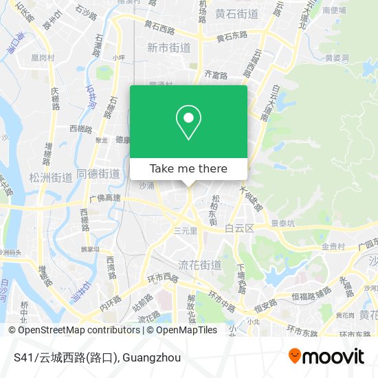 S41/云城西路(路口) map
