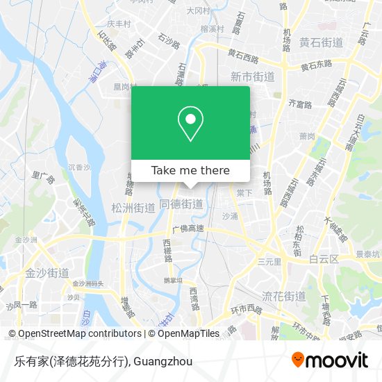 乐有家(泽德花苑分行) map