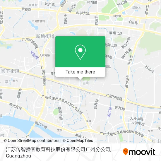 江苏传智播客教育科技股份有限公司广州分公司 map