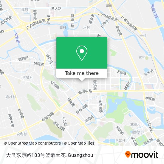大良东康路183号釜豪天花 map
