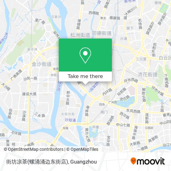 街坊凉茶(螺涌涌边东街店) map