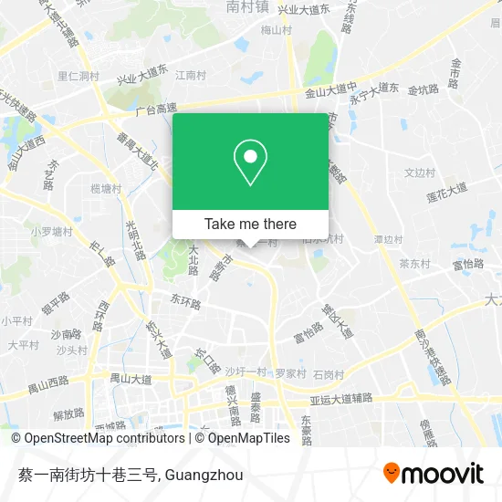 蔡一南街坊十巷三号 map