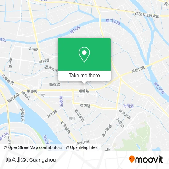 顺意北路 map