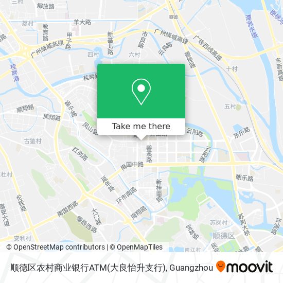 顺德区农村商业银行ATM(大良怡升支行) map