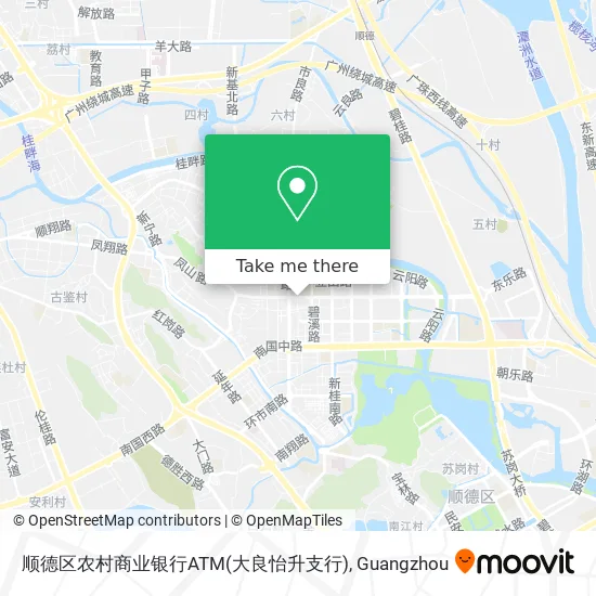顺德区农村商业银行ATM(大良怡升支行) map